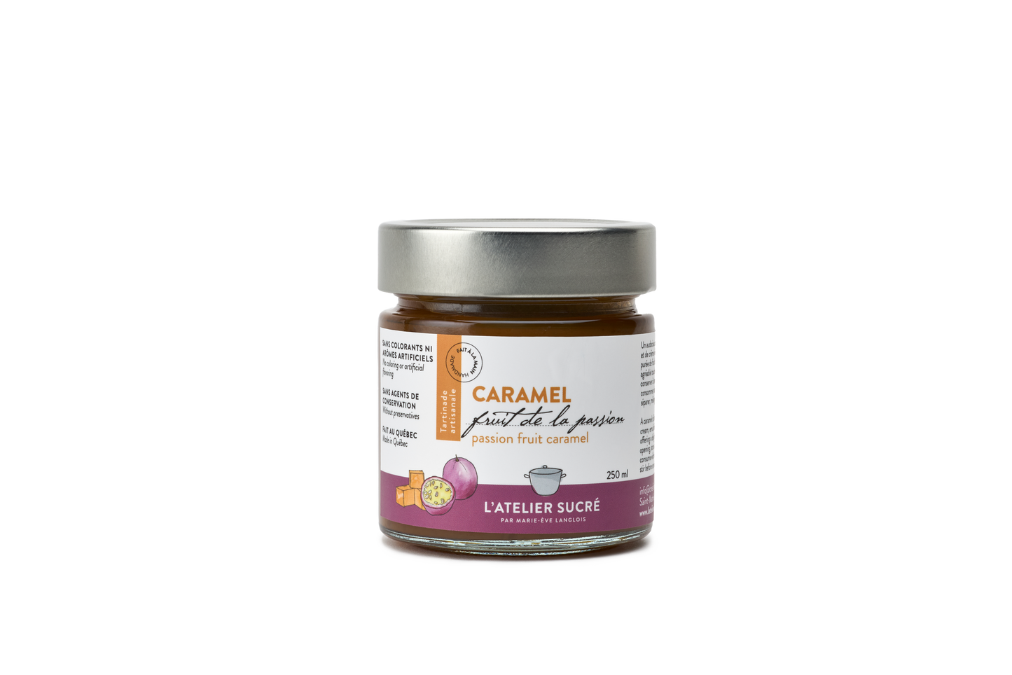 Tartinade Caramel Fruit de la Passion