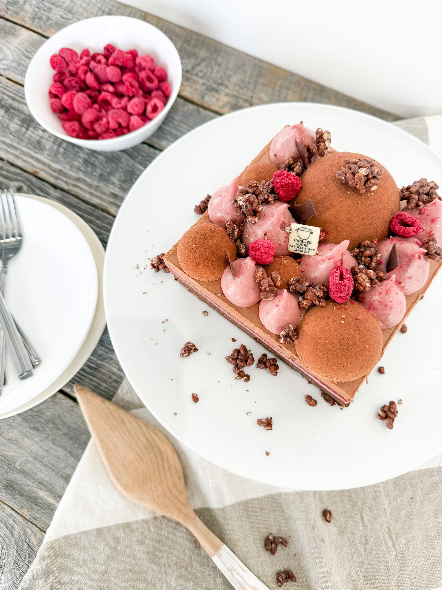 Signature - Chocolat et framboise