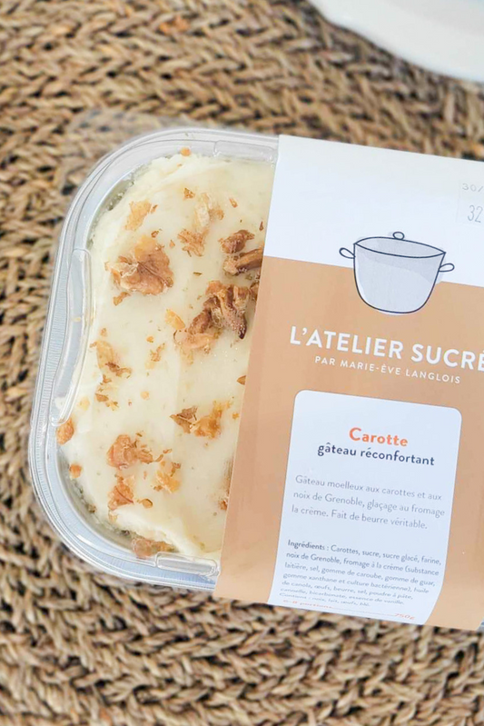 Gâteau aux carottes - Réconfortant
