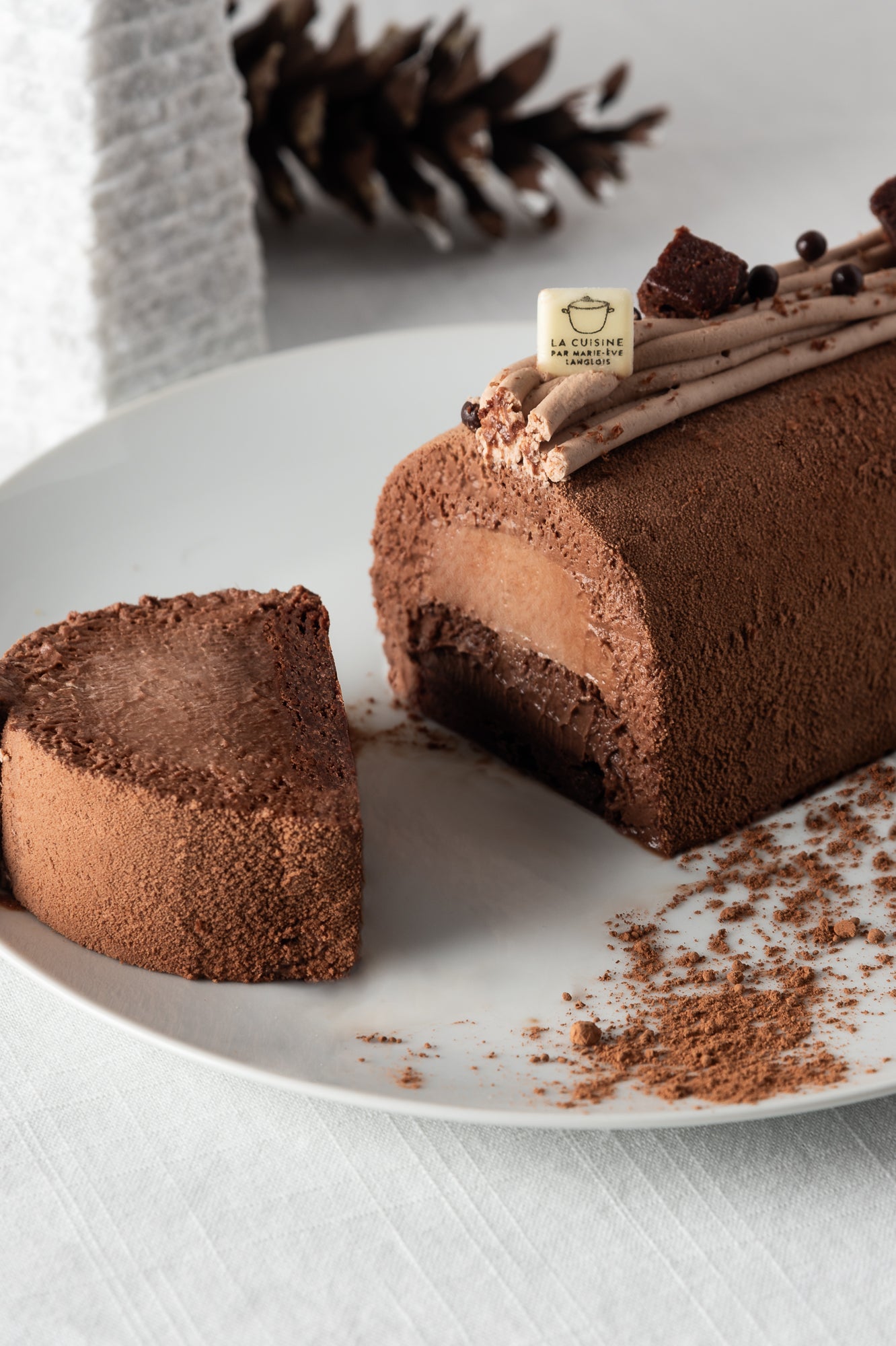 Bûche des fêtes - Tout Chocolat \\ PRÉ-COMMANDE