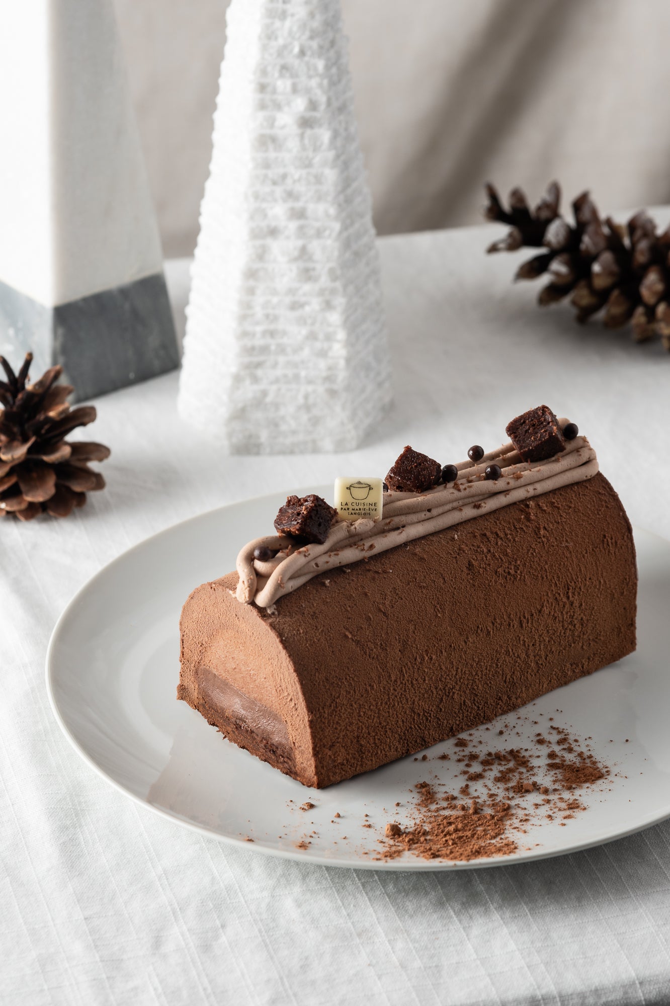 Bûche des fêtes - Tout Chocolat \\ PRÉ-COMMANDE