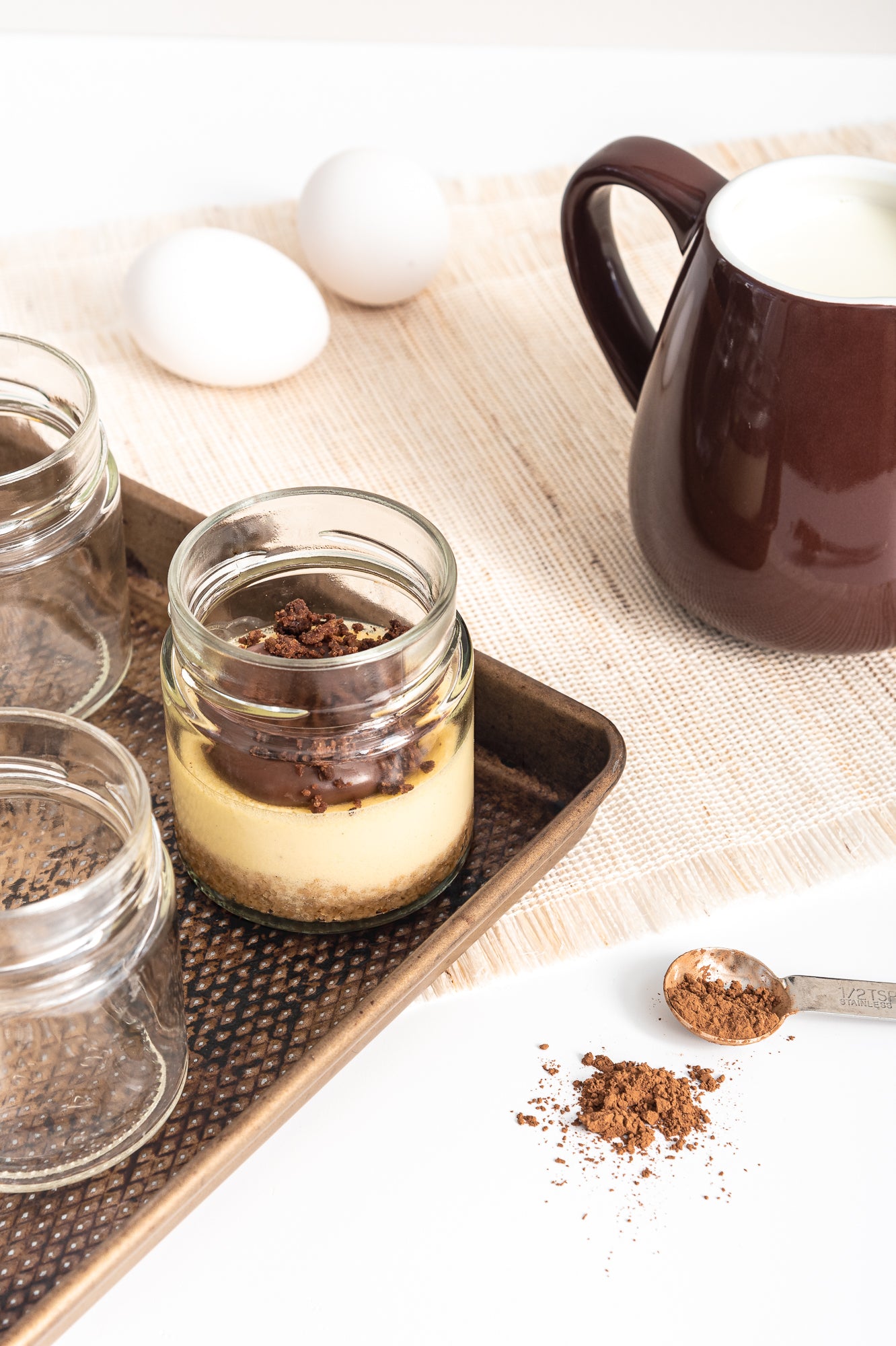 Nos cheese cake en pot