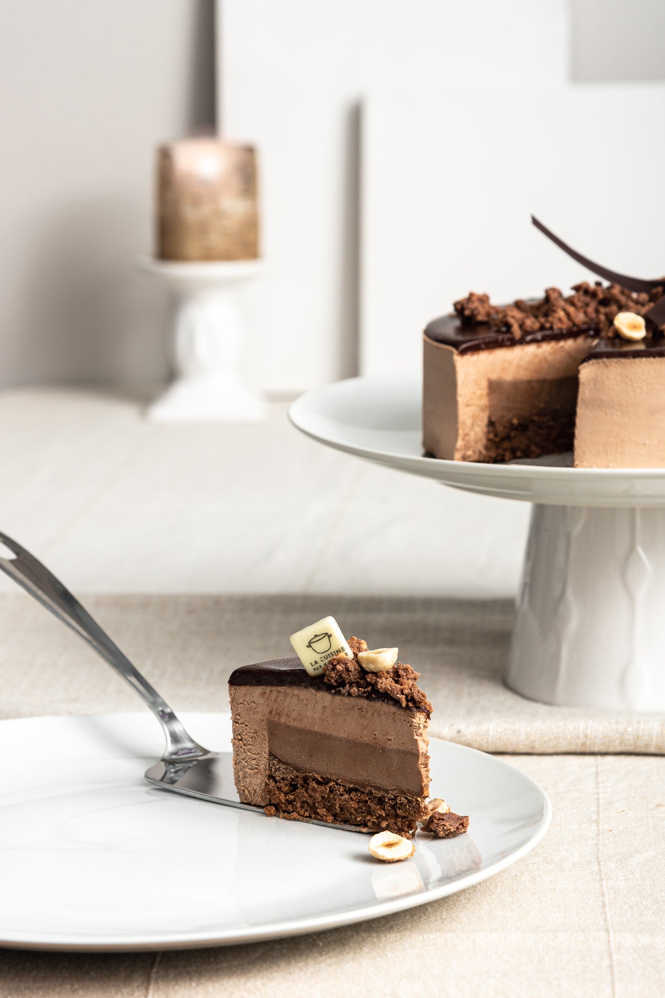 Royal chocolat et noisette 6 pouces