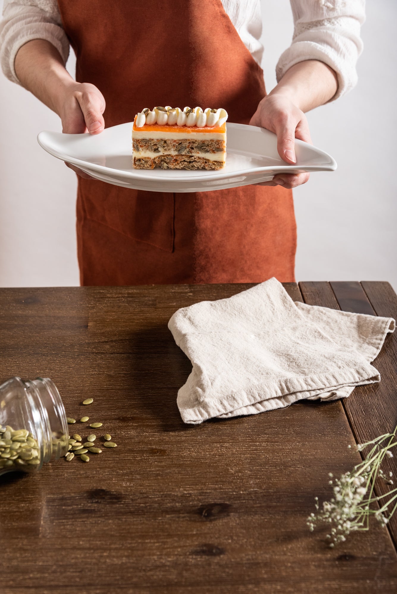 Gâteau aux carottes - Portion individuelle