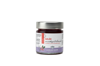 Gelée Canneberge et Lavande