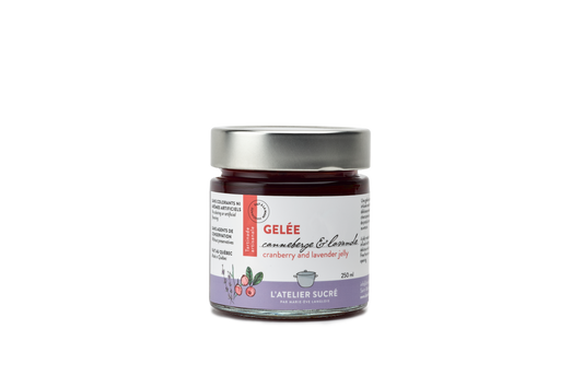 Gelée Canneberge et Lavande