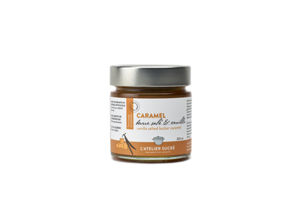 Tartinade Caramel Salé et Vanille Fraîche