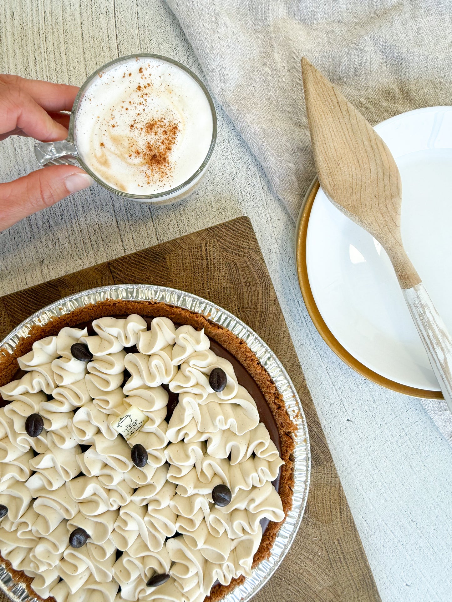 Tarte café & chocolat