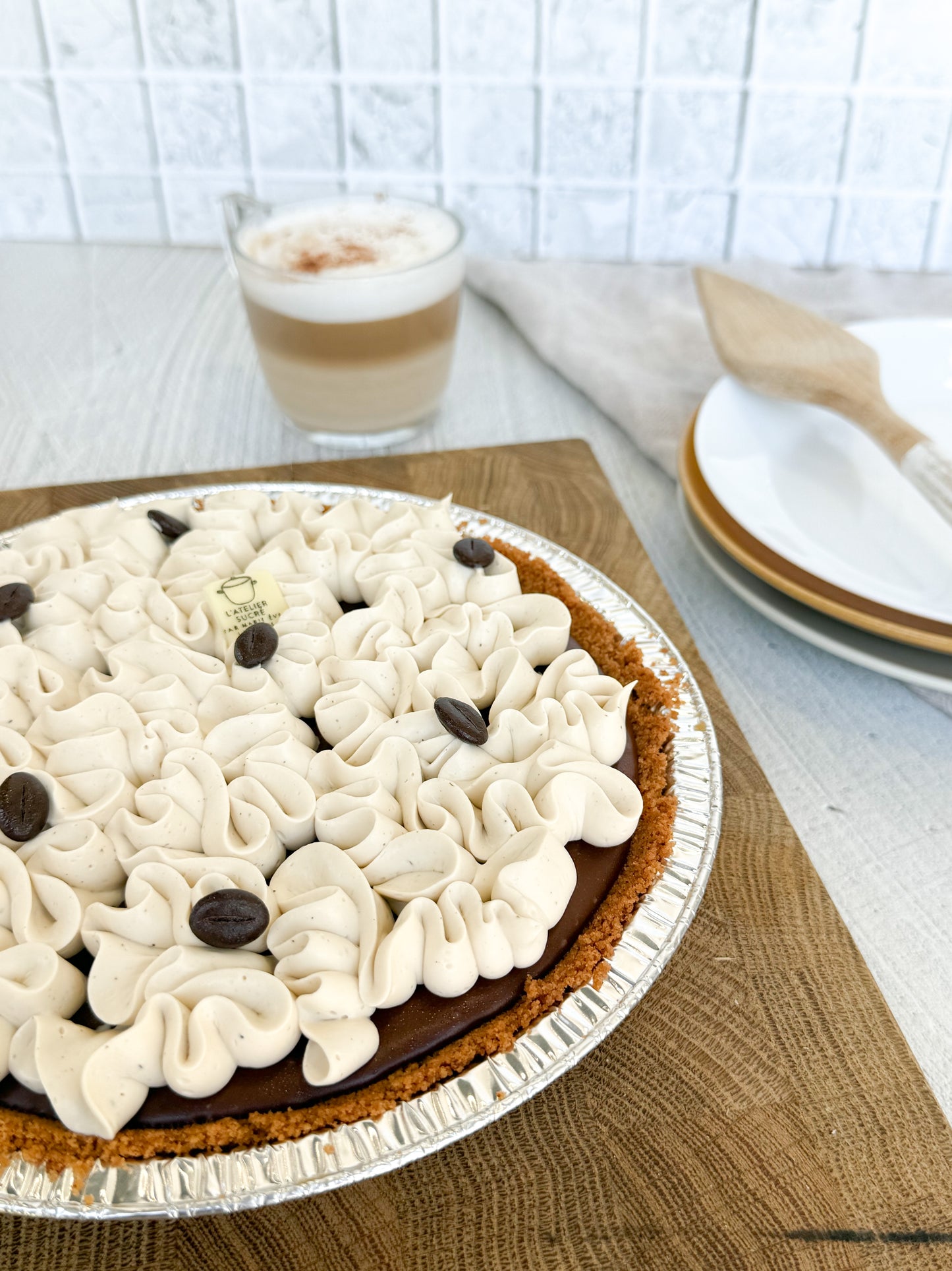 Tarte café & chocolat
