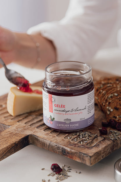 Gelée Canneberge et Lavande
