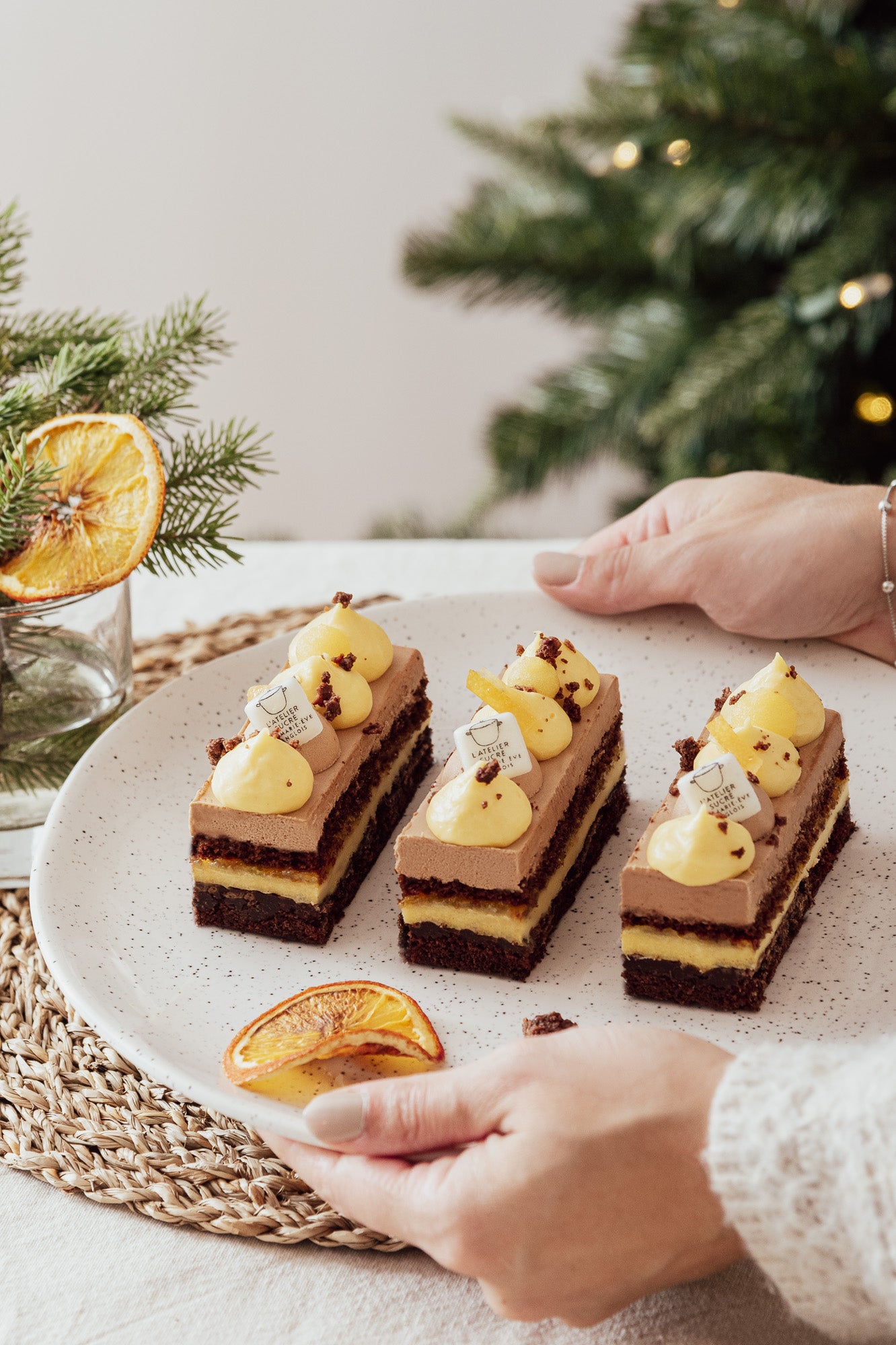 Orange et Chocolat au lait - Portion individuelle