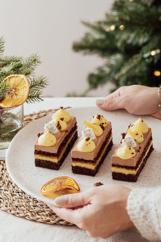 Orange et Chocolat au lait - Portion individuelle