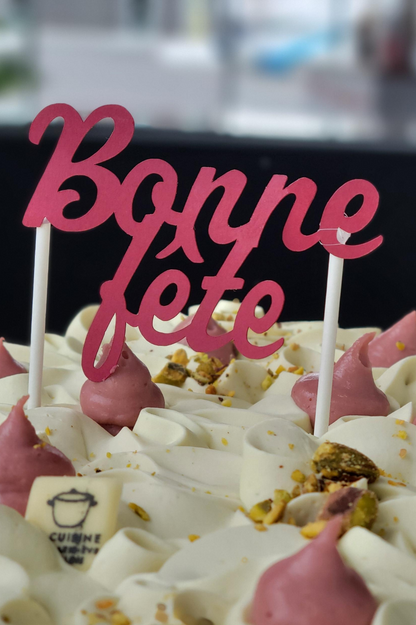 Affichette "Bonne fête"