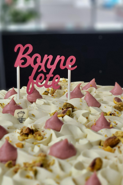 Affichette "Bonne fête"