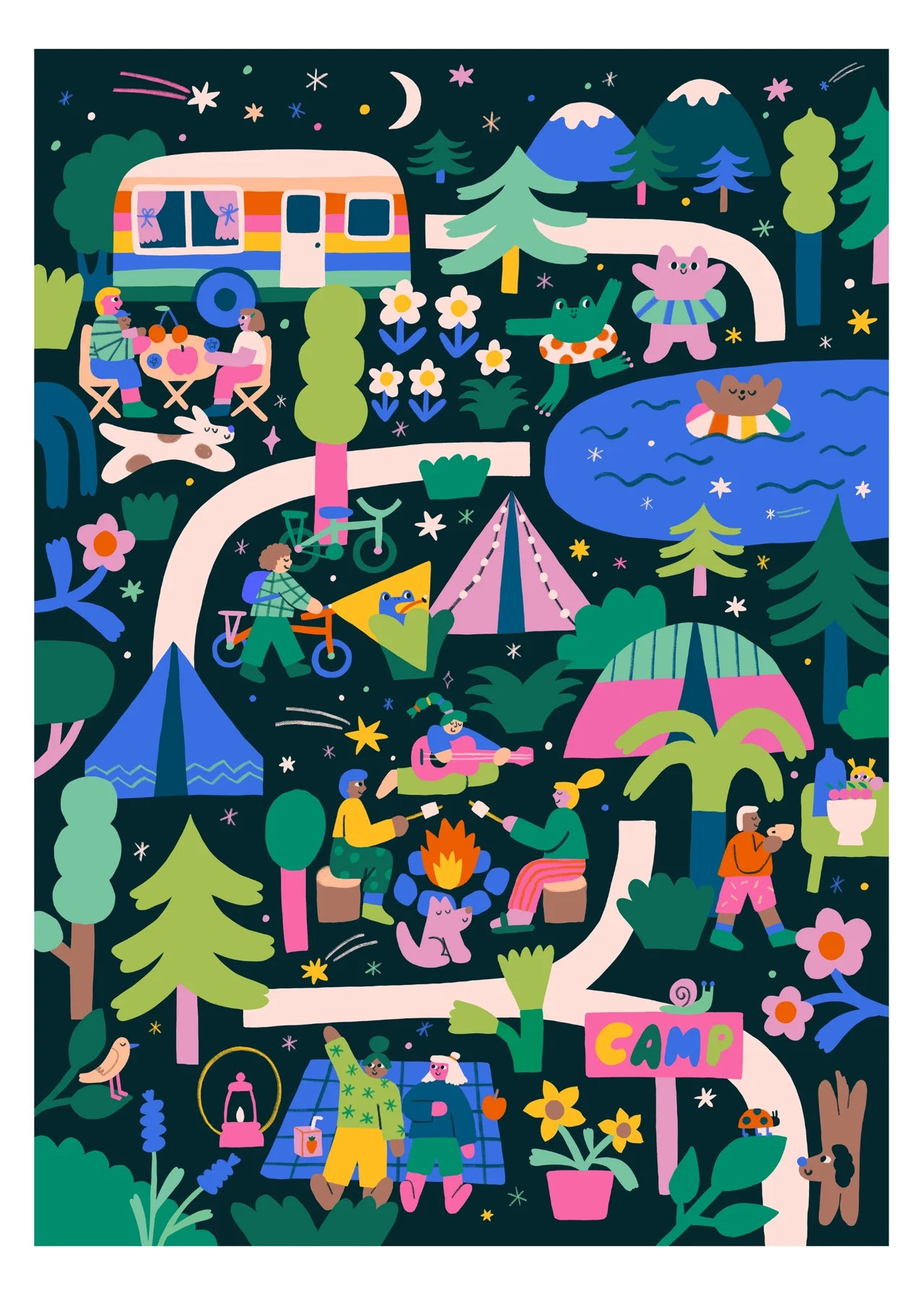 Holiyay Casse-Tête - Camping entre amis