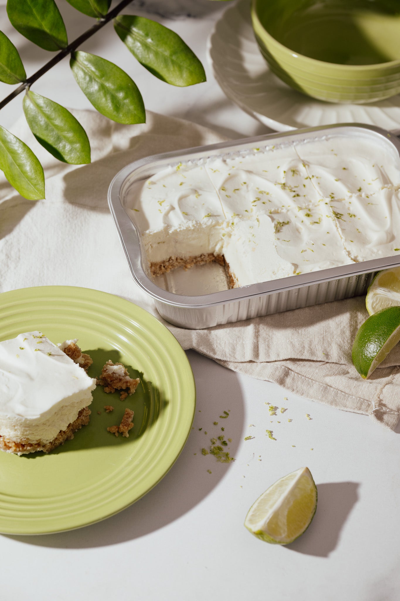 Gâteau Style Key Lime Pie - Réconfortant