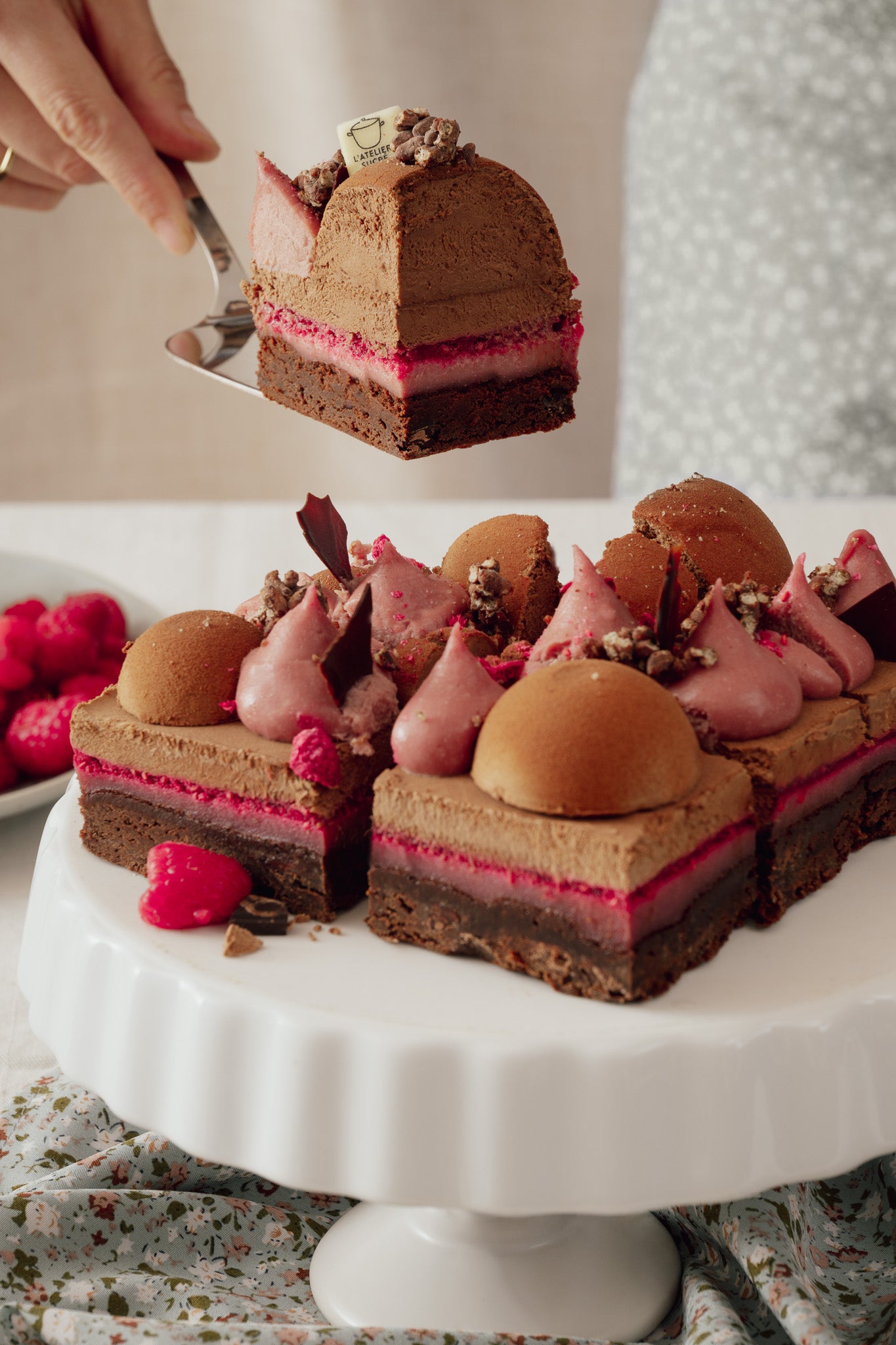 Chocolat et framboise - Signature