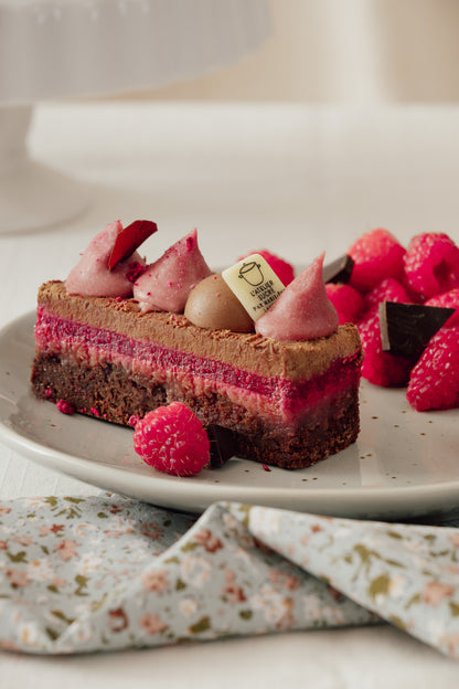 Chocolat et framboise - Portion individuelle