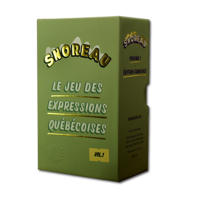 Snoreau - jeu d'expressions Québécoises